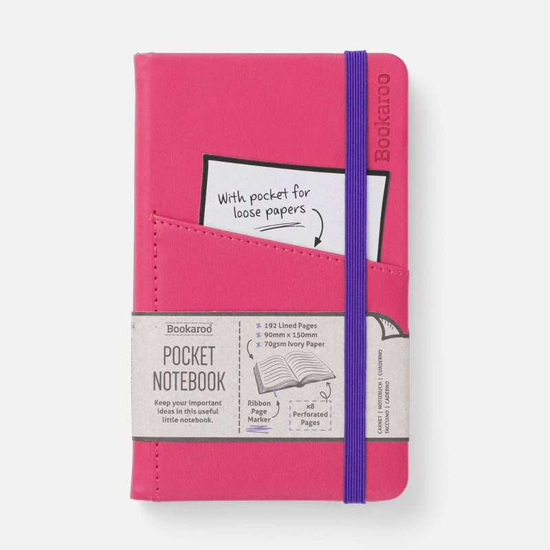 if USA - Bookaroo A6 Pocket Notebook: Navy Blue