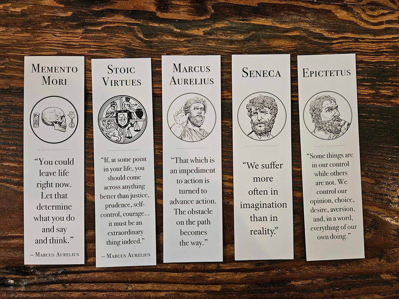 Stoicism Bookmarks – The Painted Porch Bookshop