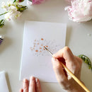 emily lex studio - Bouquets paintable watercolor notecard set