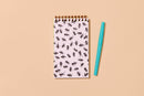 And Here We Are - Ants Letterpress Pocket-size Spiral Notebook - Made in USA - Insects, Bugs, Gardening - Stocking stuffer, Holiday, Gift Guide