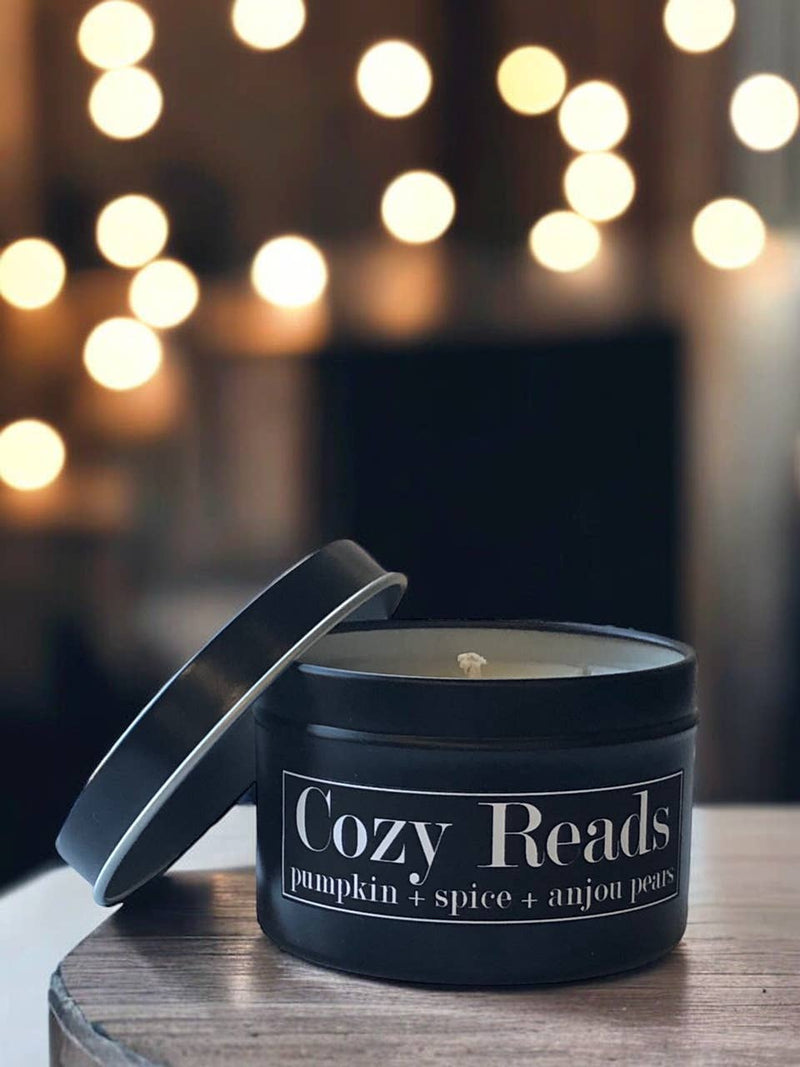 Fly Paper Products - Cozy Reads Pumpkin Spice Fall 4oz Soy Candle