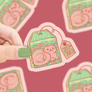 Turtle's Soup - Kittea Teabag | Cats | Tea | Kittens | Cute | Vinyl Sticker