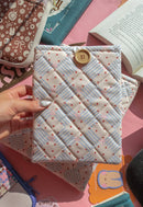 Jollie Ollie Designs - Quilted Ladybug Embroidered Book/Kindle Sleeve