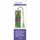David Howell and Company - Iris, Lily, Cattail & Dragonfly Metal Bookmark, MADE in USA