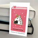 Rather Keen - Bookish Unicorn enamel pin - in 4 colors - Medieval