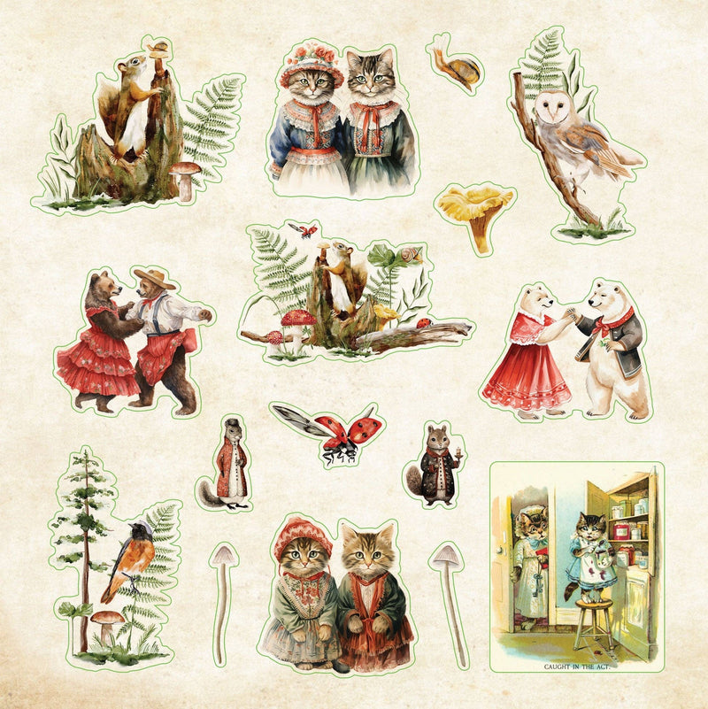 Peter Pauper Press - Zoological Ephemera Sticker Book