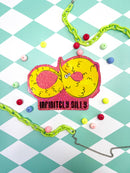 Beeftopia - Infinitely Silly | Worm on a String Unusual Vinyl Sticker