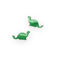 Vinca - Brontosaurus Earrings in Pearl Green