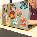 Turtle's Soup - Krilling My Back | Shrimp | Office | Funny | Vinyl Sticker