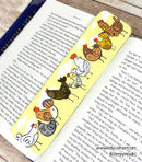 Kelly Latham Art - Chicken Bookmark Farm Gift Country Store Bookshop Item