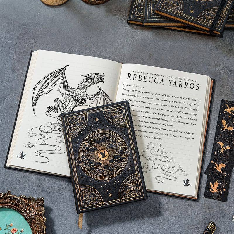 Chronicle Books - Paperblanks Shadows of Navarre Hardcover (Fourth Wing)