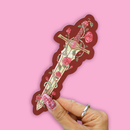 Turtle's Soup - Fantasy Sword and Roses Reading Gift Bookmark
