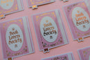 Jollie Ollie Designs - Book Society Sticker [with gold foil]