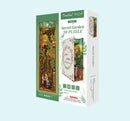 Hands Craft - DIY Miniature House Book Nook Kit: Secret Garden