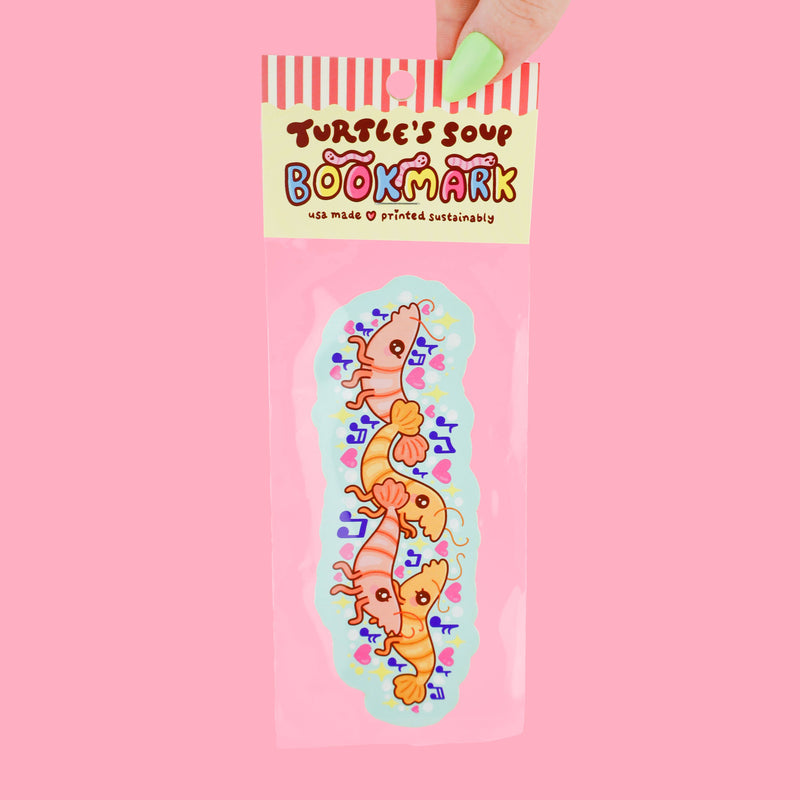 Turtle's Soup - Shrimp Rave Reader Gift Bookmark