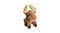 Wild Republic - Pocketkins-ECO-Moose Stuffed Animal 5"