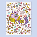 The Good Twin - Reading Critters Bday Card