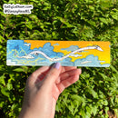 Kelly Latham Art - RETIRING DESIGN Dragon Bookmark Fantasy Bookstore Gift Item