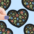 Turtle's Soup - Heart Dice, D20, Cute, Love, Gamer, Gaming, Vinyl Sticker