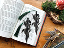 The Bookish Atelier - Serpent's Blade Faux Leather Bookmark
