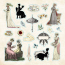 Peter Pauper Press - Bibliophilia Ephemera Sticker Book