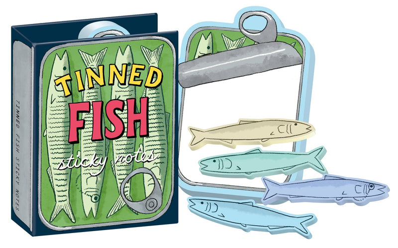 Unemployed Philosophers Guild - Tinned Fish Sticky Notes