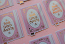 Jollie Ollie Designs - Book Society Sticker [with gold foil]