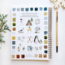 emily lex studio - Winter watercolor workbook