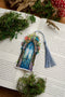 The Bookish Atelier - Azure Blossom Doorway Bookmark