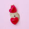 Glitter Punk - Fire Cat Enamel Pin
