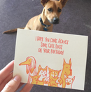 Frog & Toad Press - Cute Dogs Birthday Greeting Card