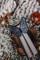 Meaggie Moos - 3D Spooky Spiderweb Butterfly Wings Die-Cut Bookmark