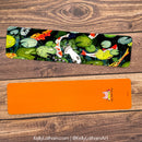 Kelly Latham Art - Koi Fish Cat Bookmark Nature Art Gift Bookstore Pet Store