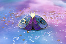 The Moonborn - Nyx Greek Mythology Olympian Goddess Moth Enamel Pin