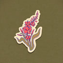 Pine Bones - Fireweed Wildflower - Durable & Weatherproof Sticker