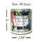 Fly Paper Products - Spring Botanical Library 8oz Soy Candle with Artist Quote