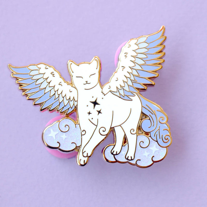 Glitter Punk - Air Cat Enamel Pin
