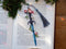 The Bookish Atelier - Floral and Ivy Sword Bookmarks: Rose Sword