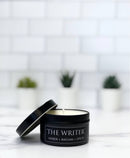 Fly Paper Products - The Writer Amber + Balsam 4oz Soy Candle