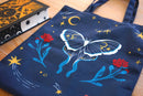 The Moonborn - Believe in Magic Witchy Luna Moth Tote Bag