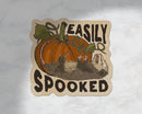 Cluster Funk Studio - Easily Spooked Possum Halloween Sticker