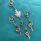 Mother of the Moon - Butterfly Sword Hard Enamel Keychain: Keychain only