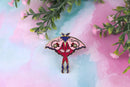 The Moonborn - Persephone Greek Mythology Olympian Goddess Moth Pin