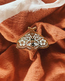 Flora West Design - Moth Enamel Pin For Insect Lovers