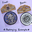 Cat Coven - Medieval Warrior Rabbit - Embroidered Patch