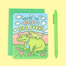 Turtle's Soup - Best Dad Alligator | Father's Day | Card with Envelope