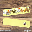Kelly Latham Art - Chicken Bookmark Farm Gift Country Store Bookshop Item