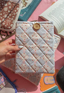 Jollie Ollie Designs - Quilted Ladybug Embroidered Book/Kindle Sleeve