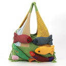 COMECO INC - Fish Motifs Hobo Bag in Polyester
