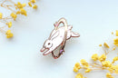 Alum and Ink - Cosmic Rabbit Enamel Pin